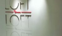 a wall with words on it
