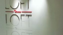 a wall with words on it