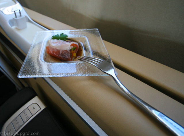 lufthansa-first-toronto-munich-spring-roll