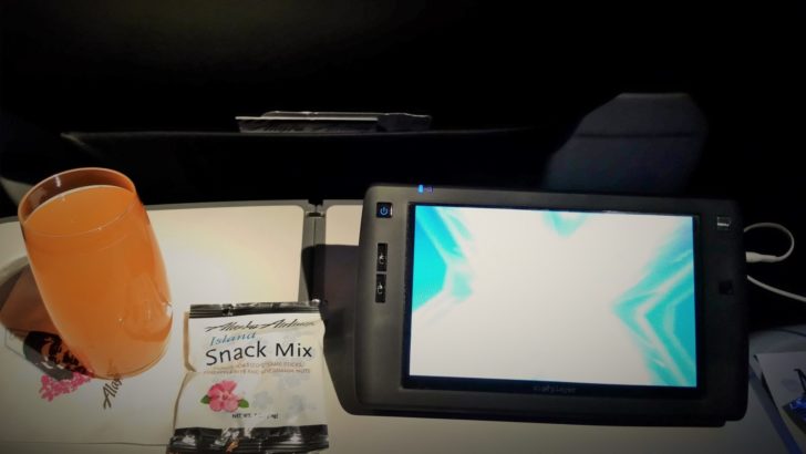 Alaska Airlines First Class Amenities 