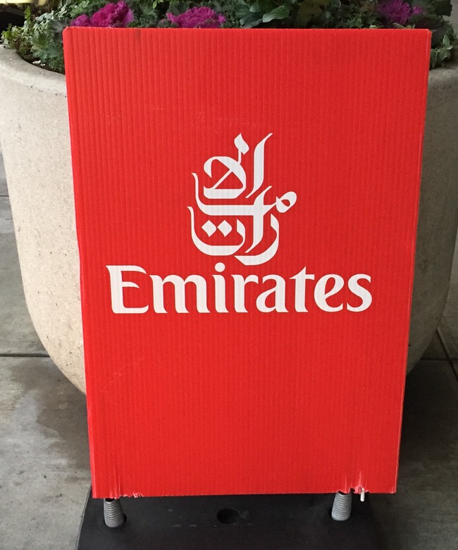 a red box with white text on it