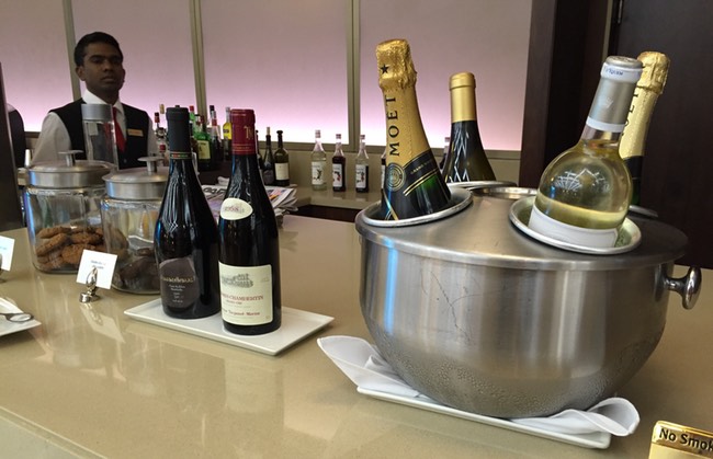 a group of bottles in a bucket