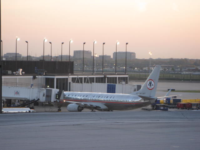 AA "Astrojet" Livery at Chicago O'Hare