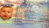 a close up of a passport