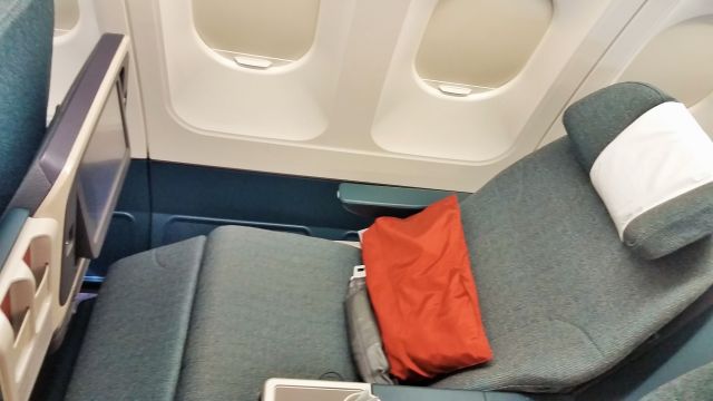 Cathay Pacific Business class seat