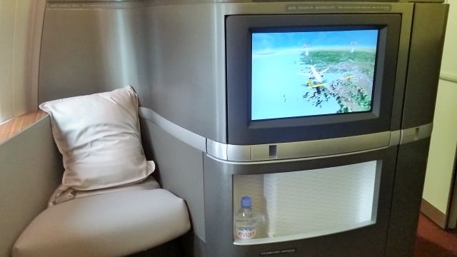 Cathay Pacific First Class seat