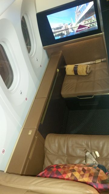 Etihad First Class Seat