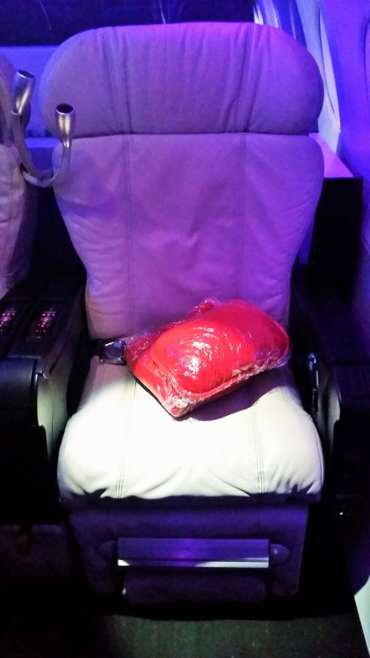 Virgin America first Class