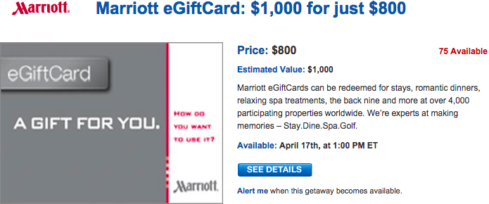 Daily Getaways Marriott