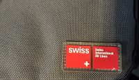 a close up of a label