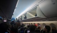a group of people on an airplane