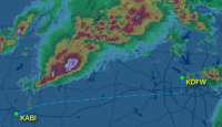 a map of a storm