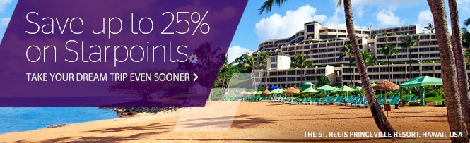 Starwood buy points