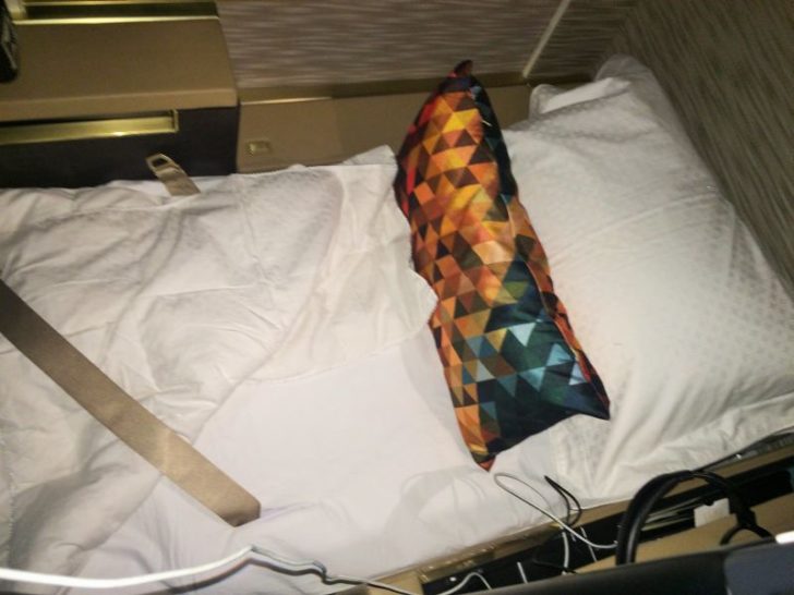Etihad first class 787 bed
