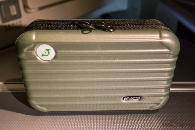 EVA Air Business Class amenity kit