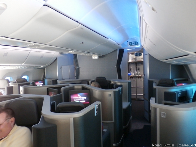 American 787-8 Business Class Cabin