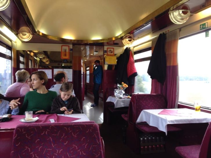 This ex-Soviet era train was beautiful, hanging out in the dining car made the trip that much more enjoyable - almost having an "Orient Express" feeling