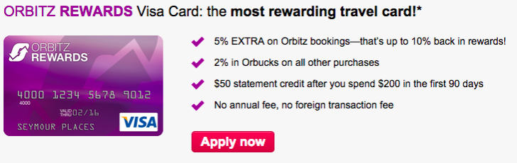 Orbitz Visa