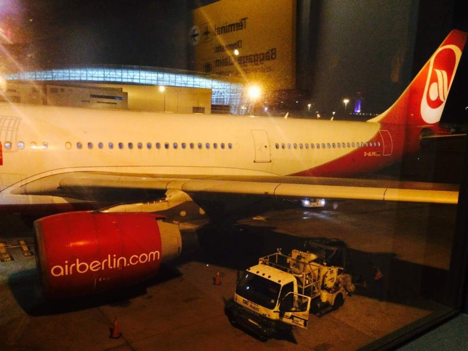 a plane at an airport