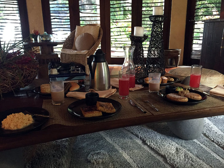 Laucala In-villa Breakfast