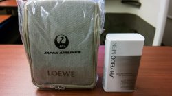 Amenity Kit Review: Japan Airlines First Class