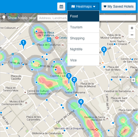 Hipmunk Heatmap