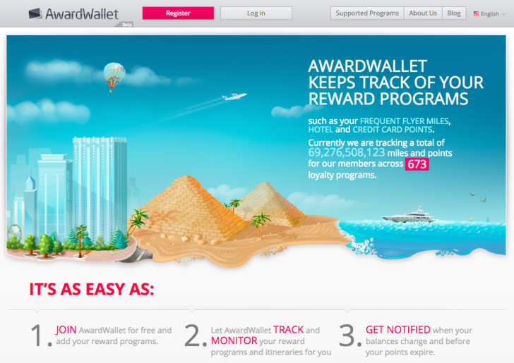 AwardWallet Home