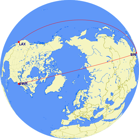 New Singapore Airlines routes