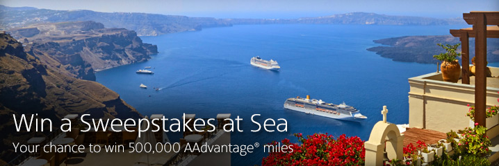 American Airlines cruise sweepstakes