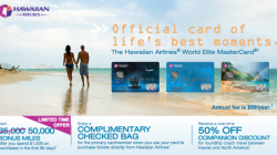 a couple walking on a beach with credit cards