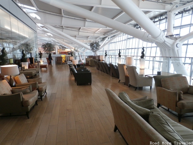 Terrace at British Airways Concorde Room, LHR