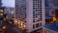a tall building with many windows