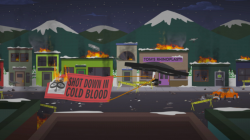 a cartoon of a gun on fire