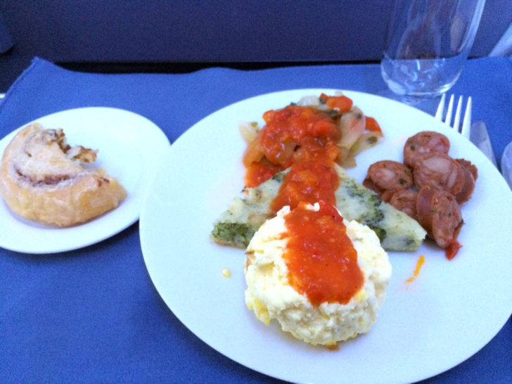 United first class breakfast 2