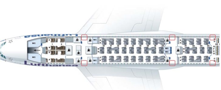 Review Lufthansa A380 Business Class