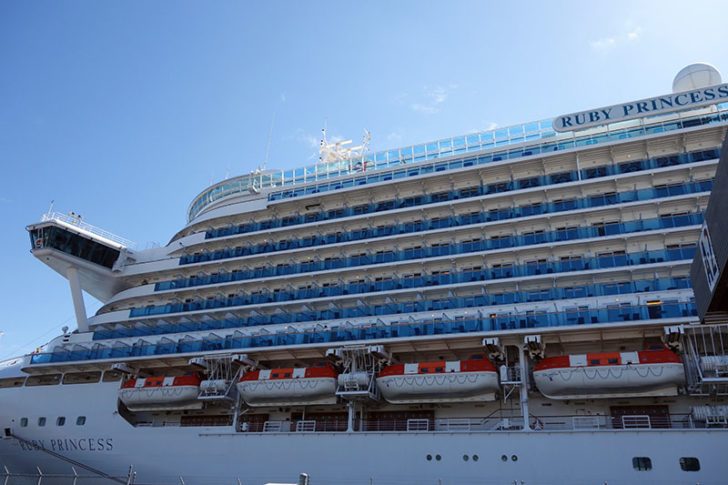 a large cruise ship with many windows