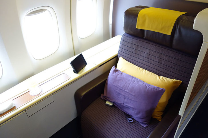 Thai Airways first class 747 BKK-HND 04