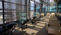 a row of chairs in a room