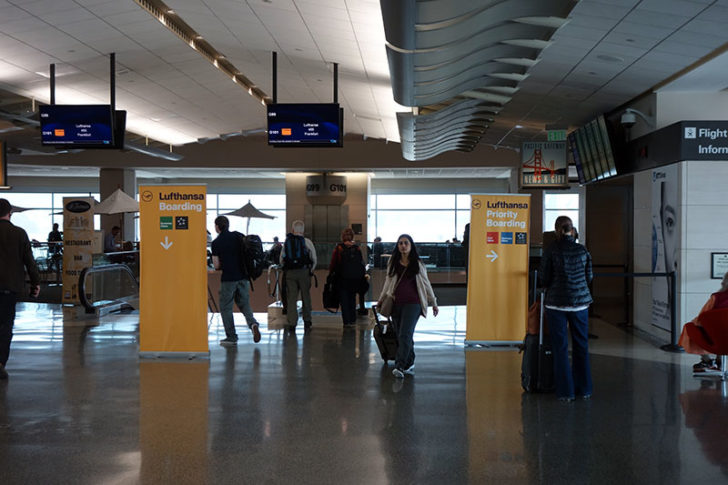 Lufthansa SFO-FRA 27