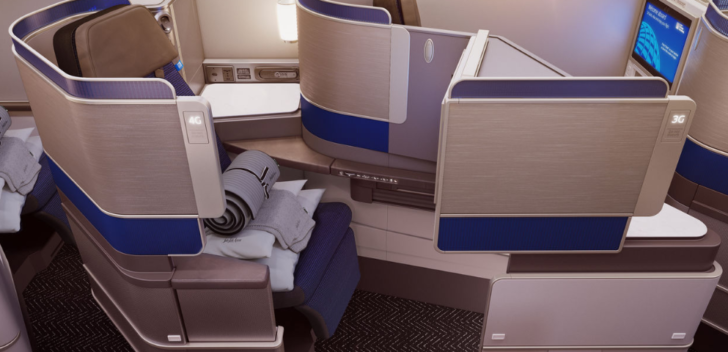 United Polaris seat