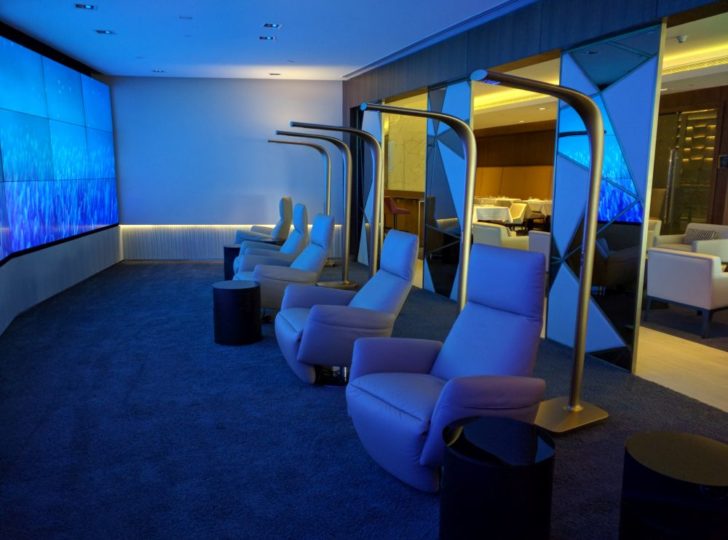 Etihad Airways First Class lounge sleeping room