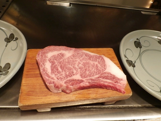 A Kobe steak just waiting to be eaten