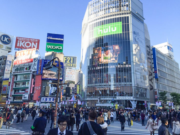 New years in tokyo-shibuya-scramble