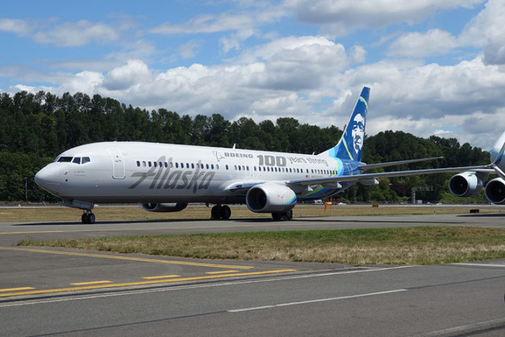a large airplane on a runway