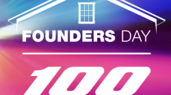 a logo with a house and text