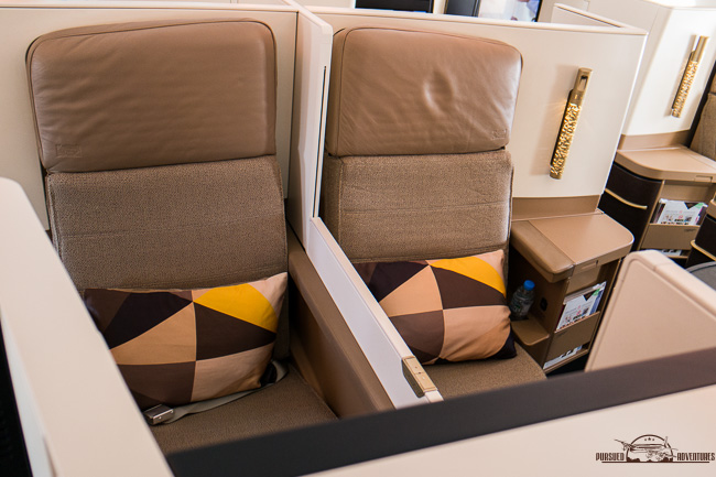 Etihad A380 Business Class