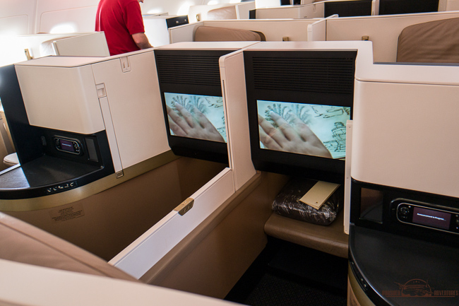 Etihad A380 Business Class