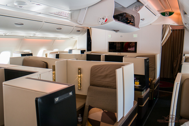 Etihad A380 Business Class