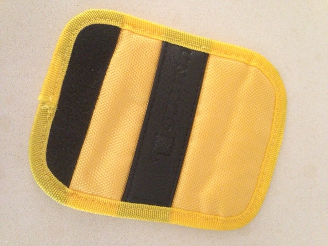 UA Yellow bag handle wrap