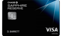 a black and blue credit card